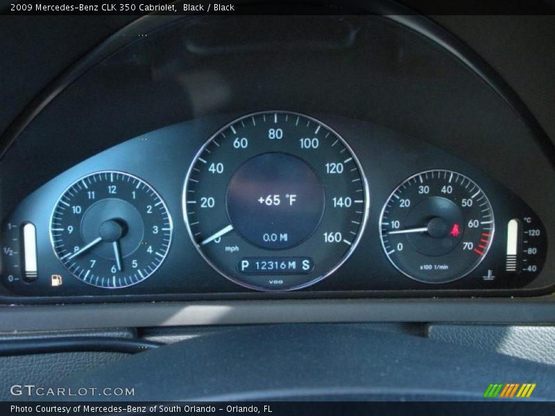 Black / Black 2009 Mercedes-Benz CLK 350 Cabriolet