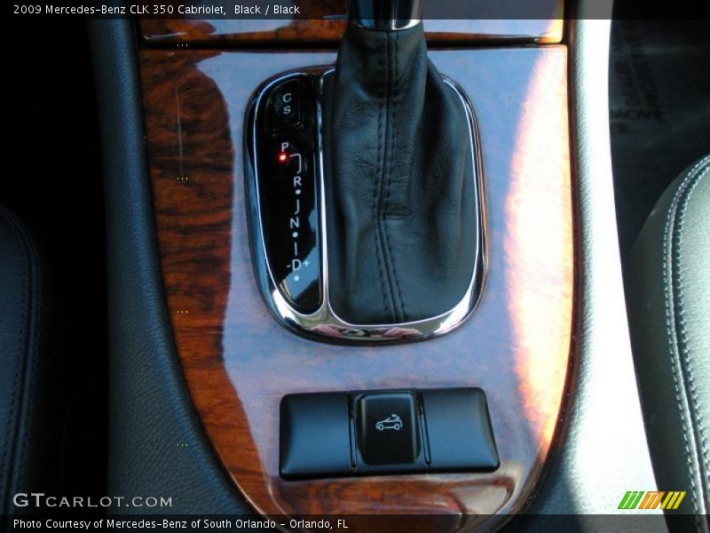 Black / Black 2009 Mercedes-Benz CLK 350 Cabriolet