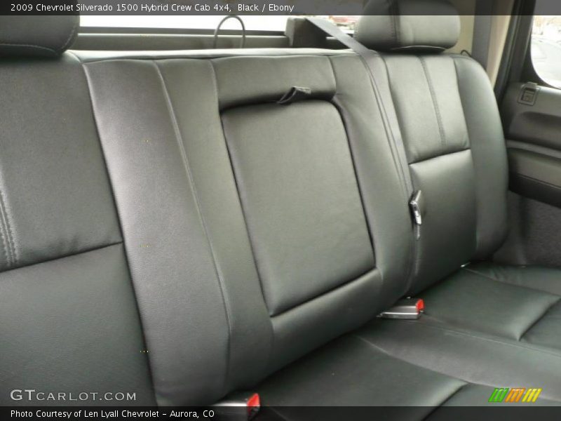 Black / Ebony 2009 Chevrolet Silverado 1500 Hybrid Crew Cab 4x4