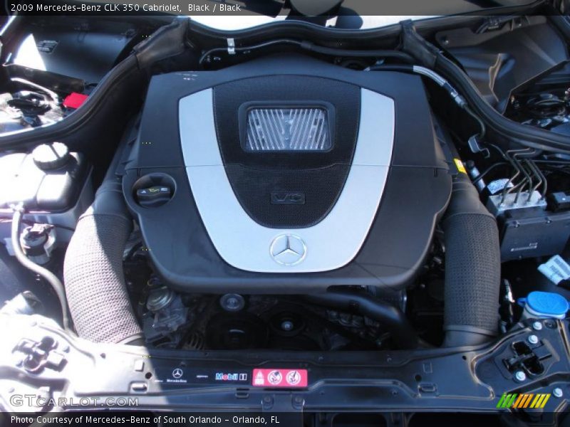 Black / Black 2009 Mercedes-Benz CLK 350 Cabriolet