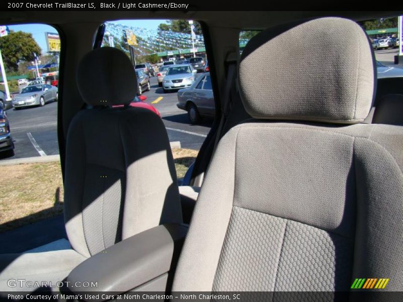 Black / Light Cashmere/Ebony 2007 Chevrolet TrailBlazer LS