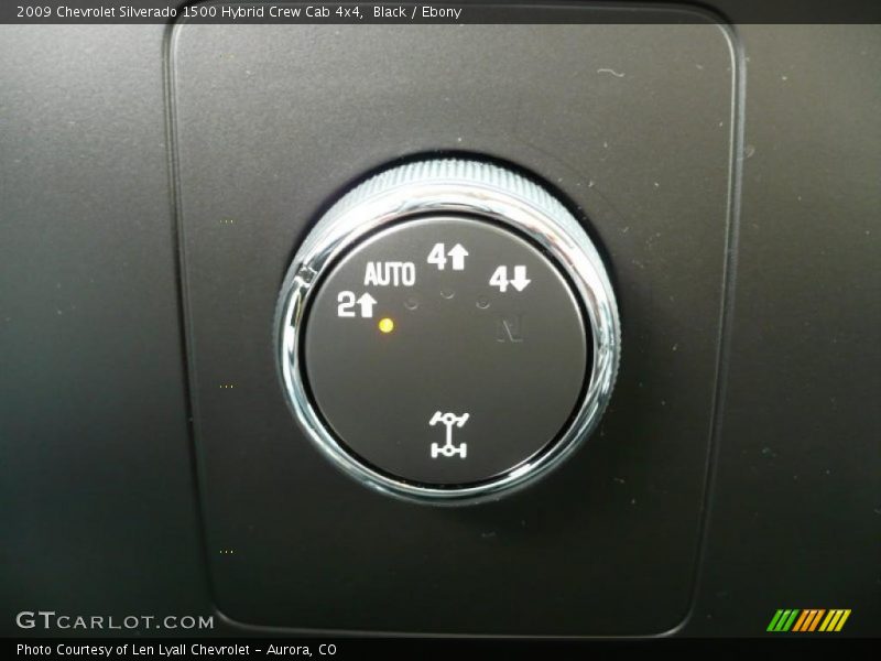 Black / Ebony 2009 Chevrolet Silverado 1500 Hybrid Crew Cab 4x4