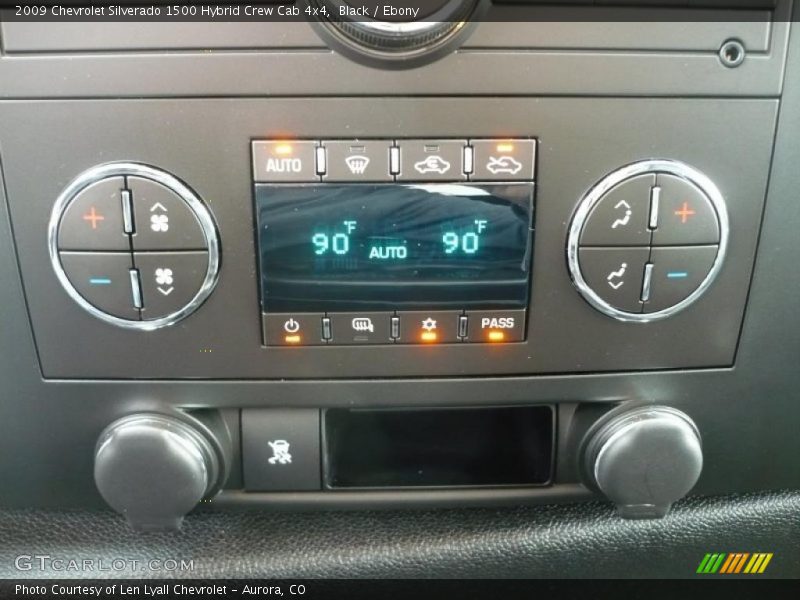 Black / Ebony 2009 Chevrolet Silverado 1500 Hybrid Crew Cab 4x4