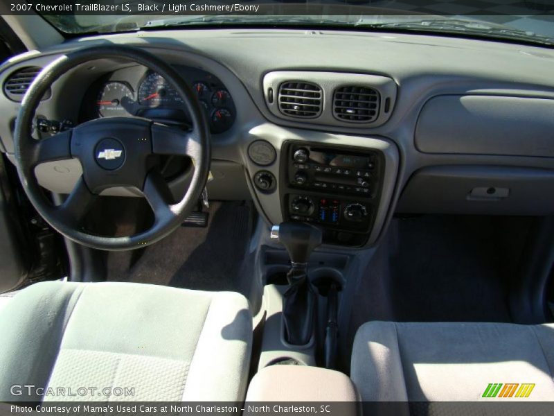 Black / Light Cashmere/Ebony 2007 Chevrolet TrailBlazer LS