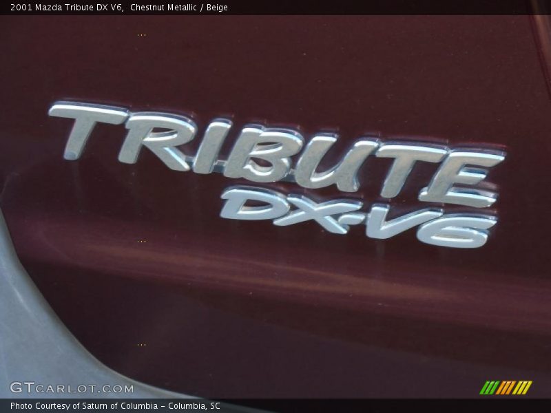 Chestnut Metallic / Beige 2001 Mazda Tribute DX V6