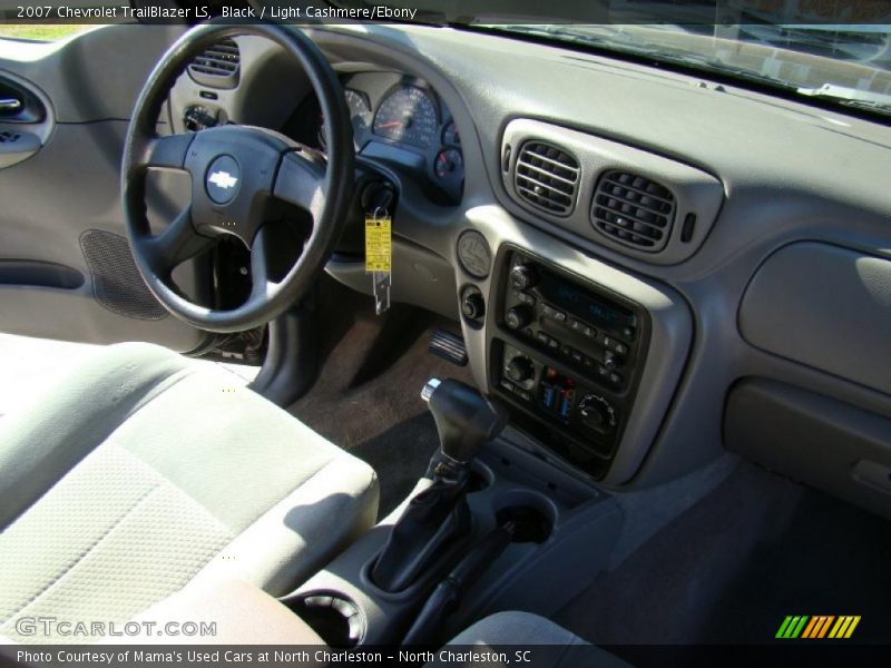 Black / Light Cashmere/Ebony 2007 Chevrolet TrailBlazer LS