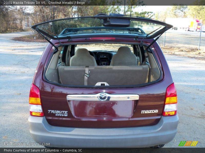 Chestnut Metallic / Beige 2001 Mazda Tribute DX V6