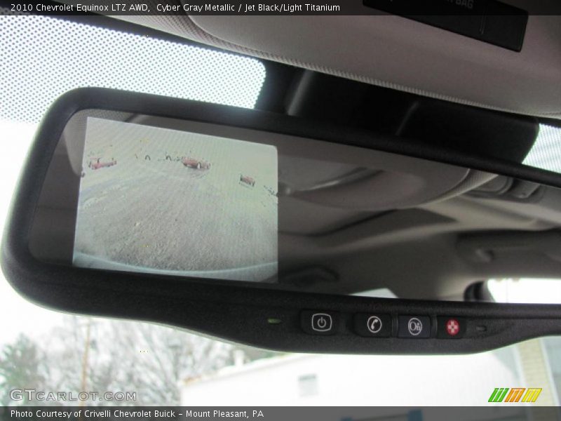 Cyber Gray Metallic / Jet Black/Light Titanium 2010 Chevrolet Equinox LTZ AWD