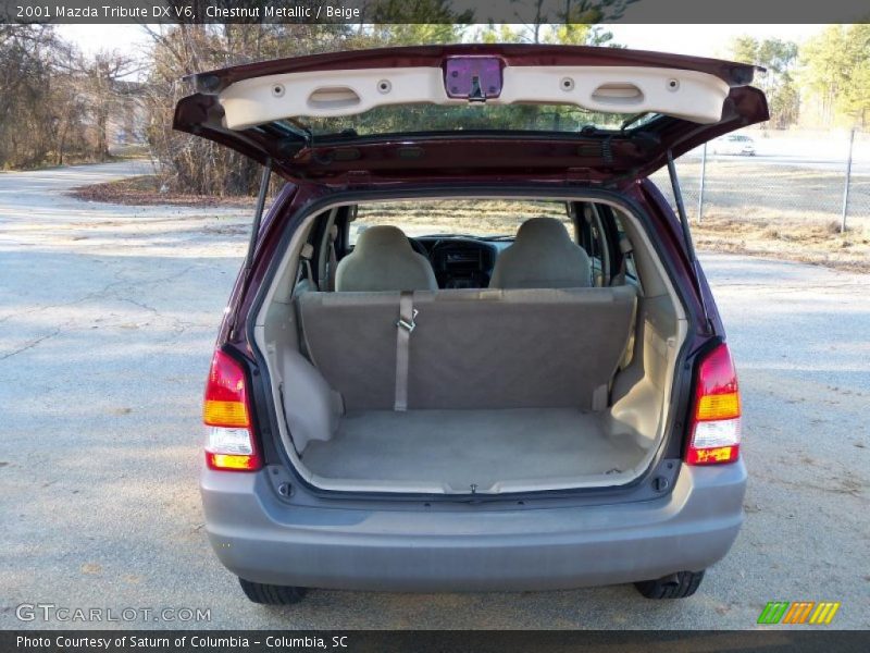 Chestnut Metallic / Beige 2001 Mazda Tribute DX V6