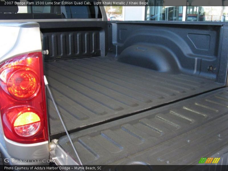 Light Khaki Metallic / Khaki Beige 2007 Dodge Ram 1500 Lone Star Edition Quad Cab
