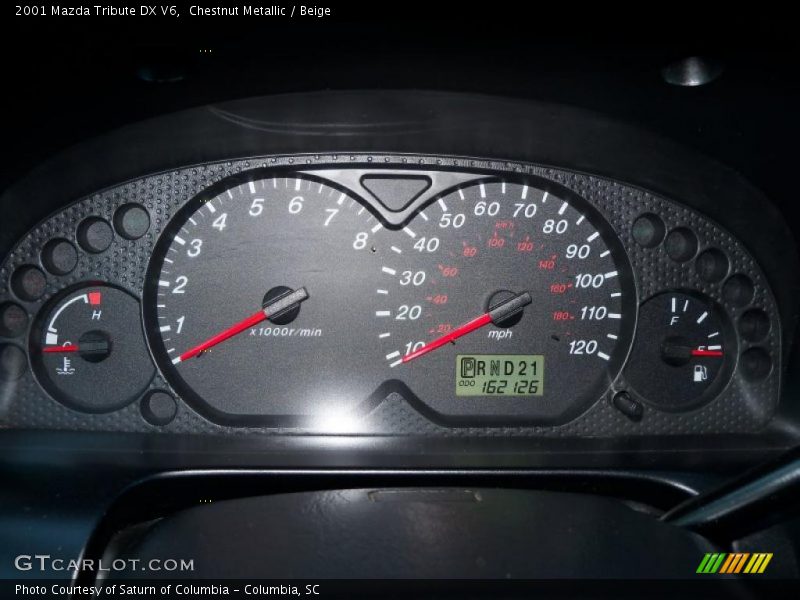 Chestnut Metallic / Beige 2001 Mazda Tribute DX V6