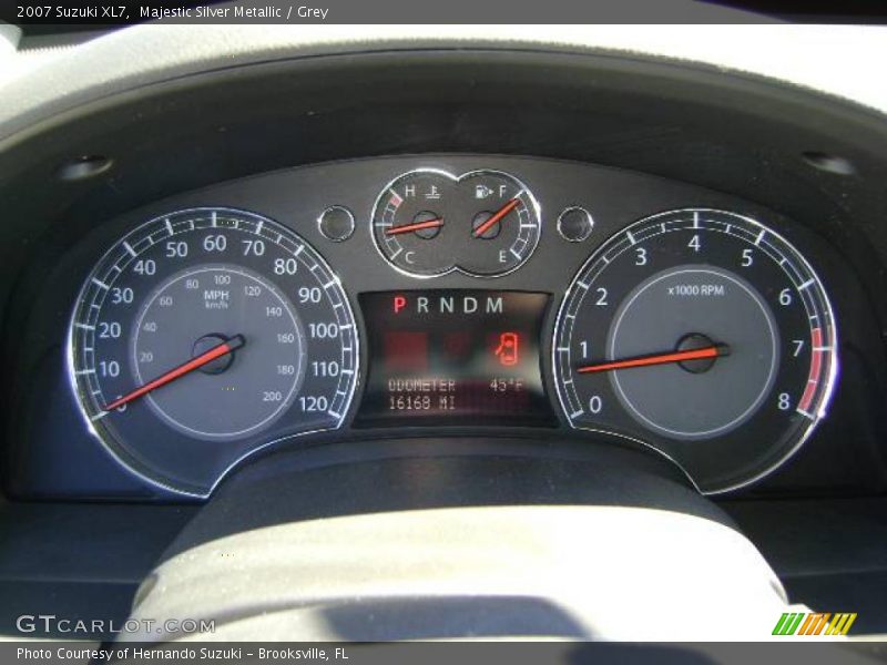 Majestic Silver Metallic / Grey 2007 Suzuki XL7