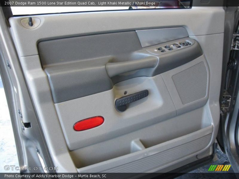 Light Khaki Metallic / Khaki Beige 2007 Dodge Ram 1500 Lone Star Edition Quad Cab