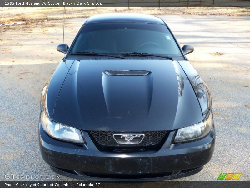 Black / Dark Charcoal 1999 Ford Mustang V6 Coupe