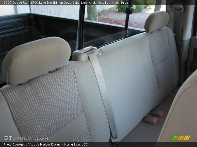 Light Khaki Metallic / Khaki Beige 2007 Dodge Ram 1500 Lone Star Edition Quad Cab