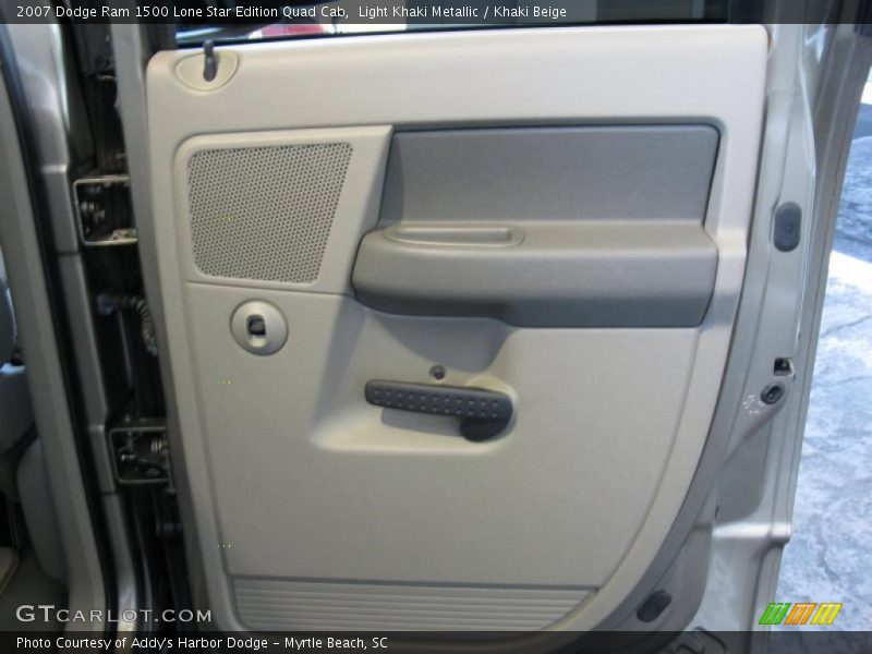 Light Khaki Metallic / Khaki Beige 2007 Dodge Ram 1500 Lone Star Edition Quad Cab