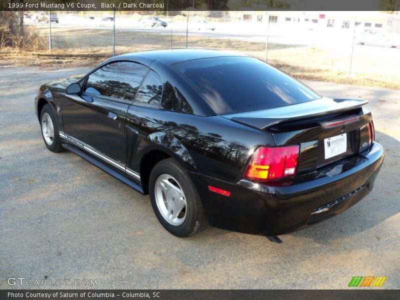 Black / Dark Charcoal 1999 Ford Mustang V6 Coupe
