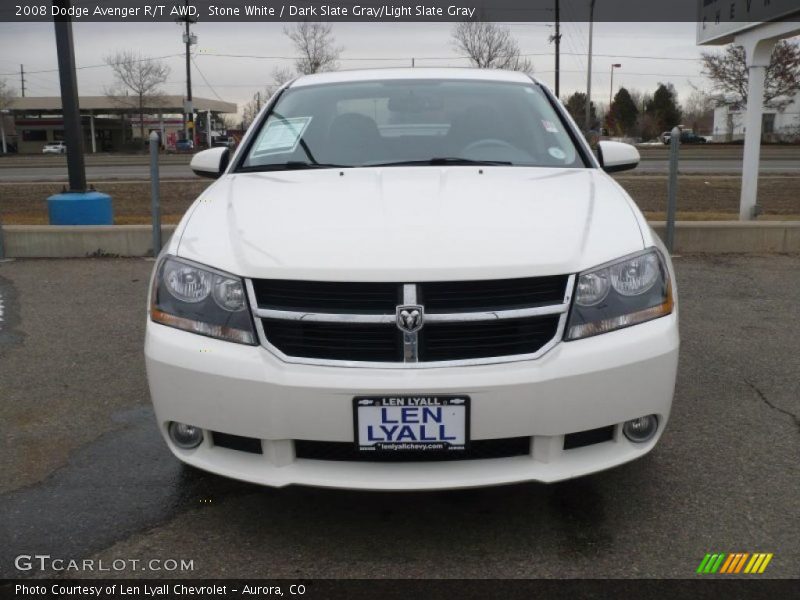Stone White / Dark Slate Gray/Light Slate Gray 2008 Dodge Avenger R/T AWD