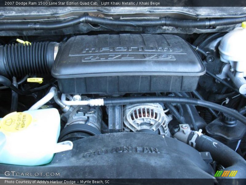 Light Khaki Metallic / Khaki Beige 2007 Dodge Ram 1500 Lone Star Edition Quad Cab