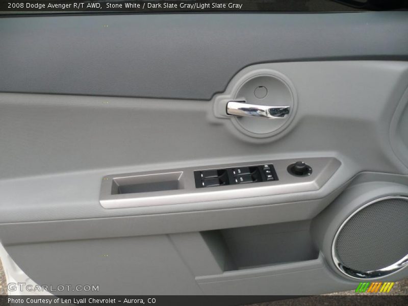 Stone White / Dark Slate Gray/Light Slate Gray 2008 Dodge Avenger R/T AWD