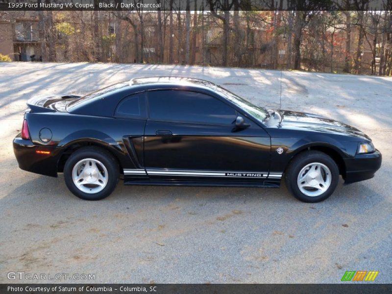 Black / Dark Charcoal 1999 Ford Mustang V6 Coupe