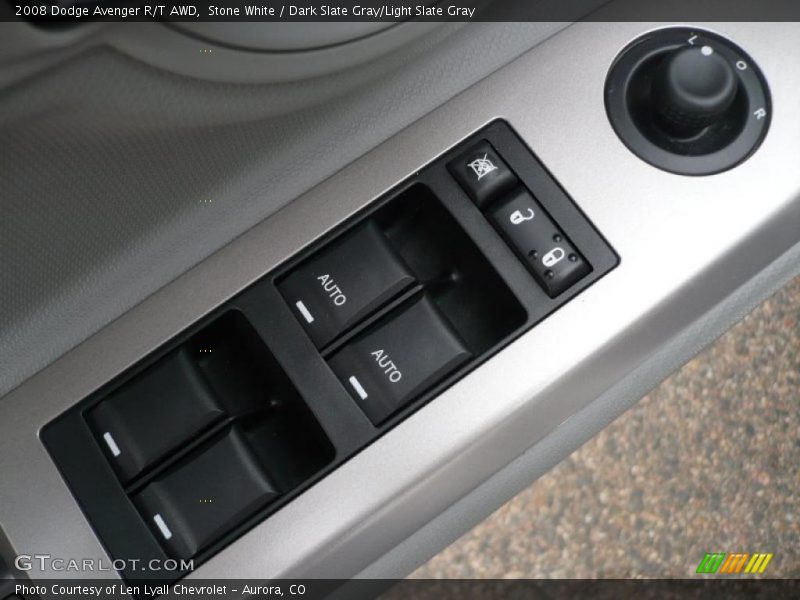 Stone White / Dark Slate Gray/Light Slate Gray 2008 Dodge Avenger R/T AWD