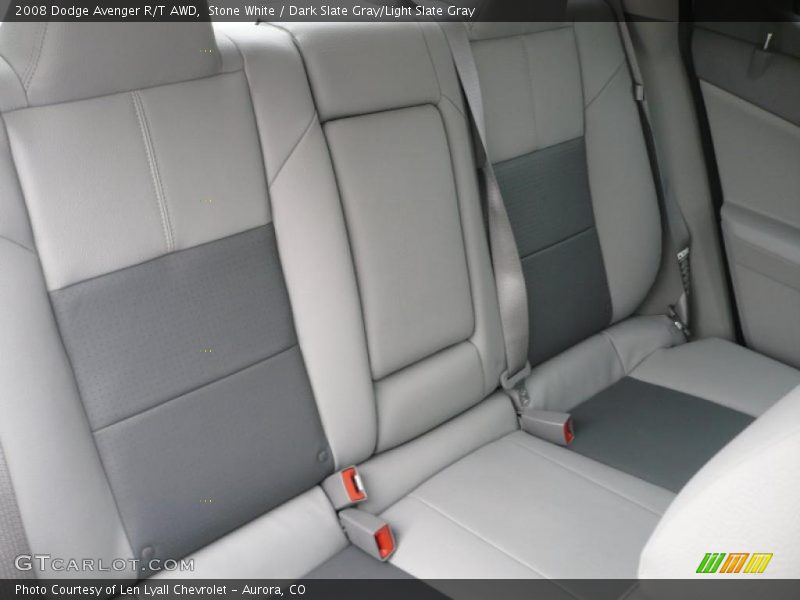 Stone White / Dark Slate Gray/Light Slate Gray 2008 Dodge Avenger R/T AWD