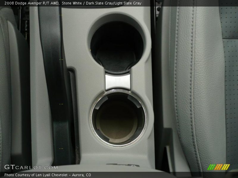 Stone White / Dark Slate Gray/Light Slate Gray 2008 Dodge Avenger R/T AWD