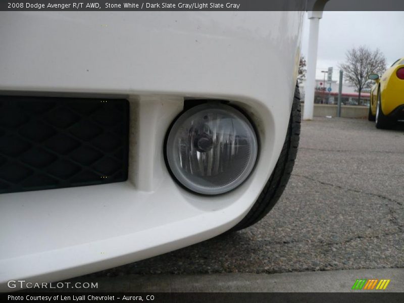 Stone White / Dark Slate Gray/Light Slate Gray 2008 Dodge Avenger R/T AWD
