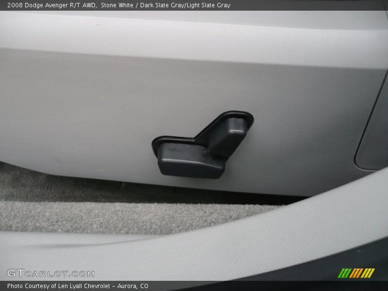 Stone White / Dark Slate Gray/Light Slate Gray 2008 Dodge Avenger R/T AWD