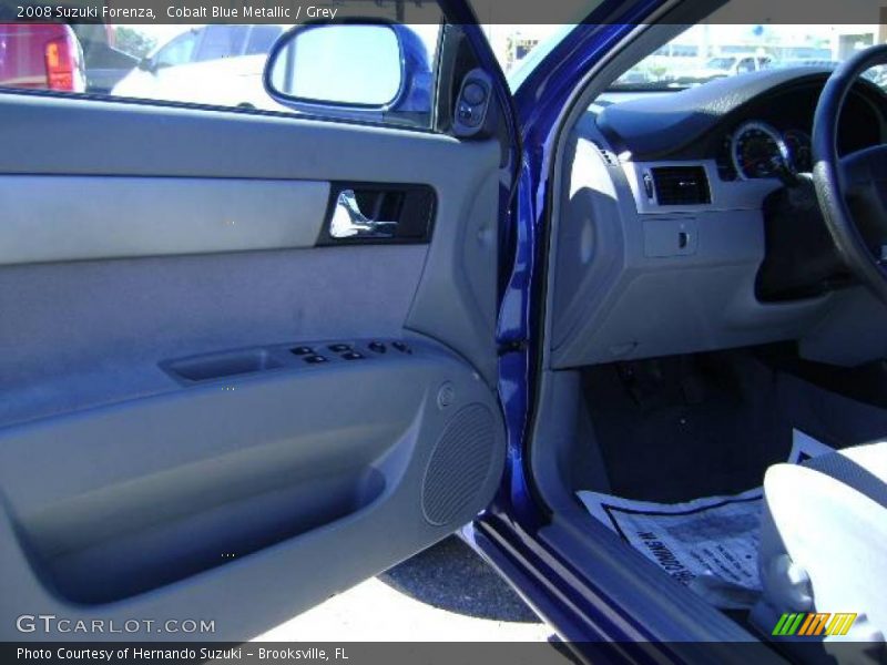 Cobalt Blue Metallic / Grey 2008 Suzuki Forenza