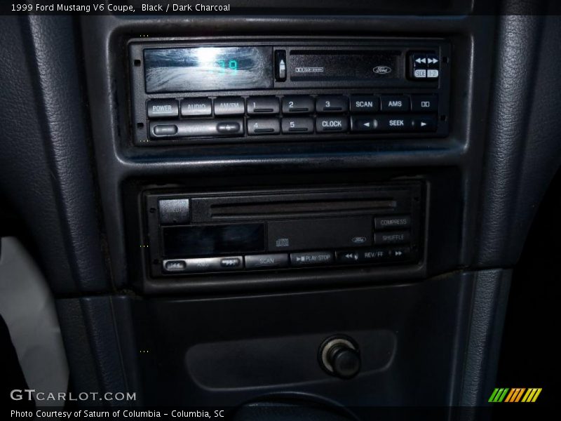 Black / Dark Charcoal 1999 Ford Mustang V6 Coupe