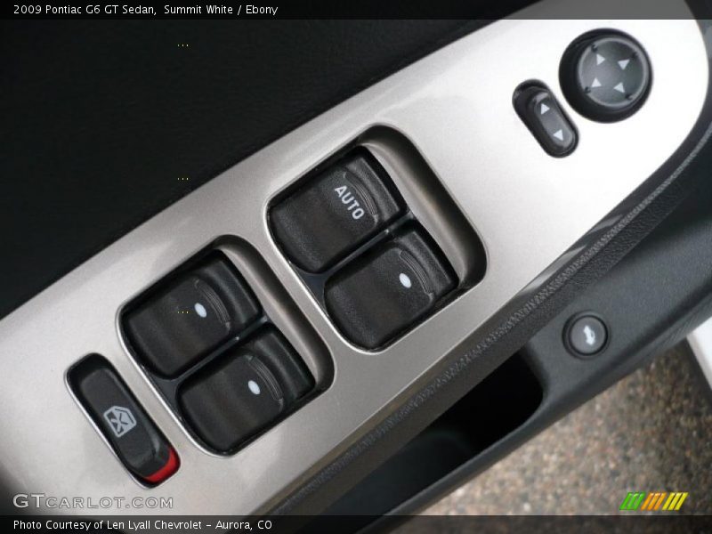 Summit White / Ebony 2009 Pontiac G6 GT Sedan