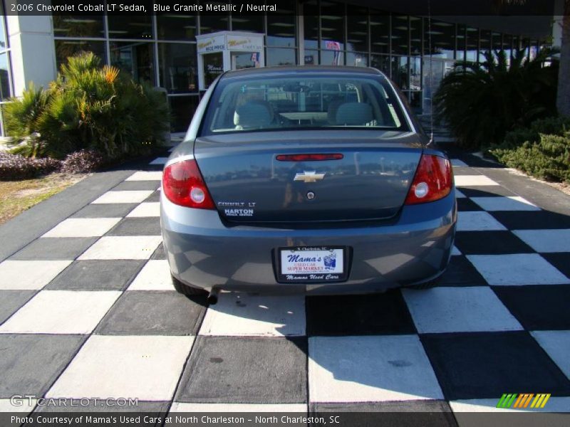 Blue Granite Metallic / Neutral 2006 Chevrolet Cobalt LT Sedan