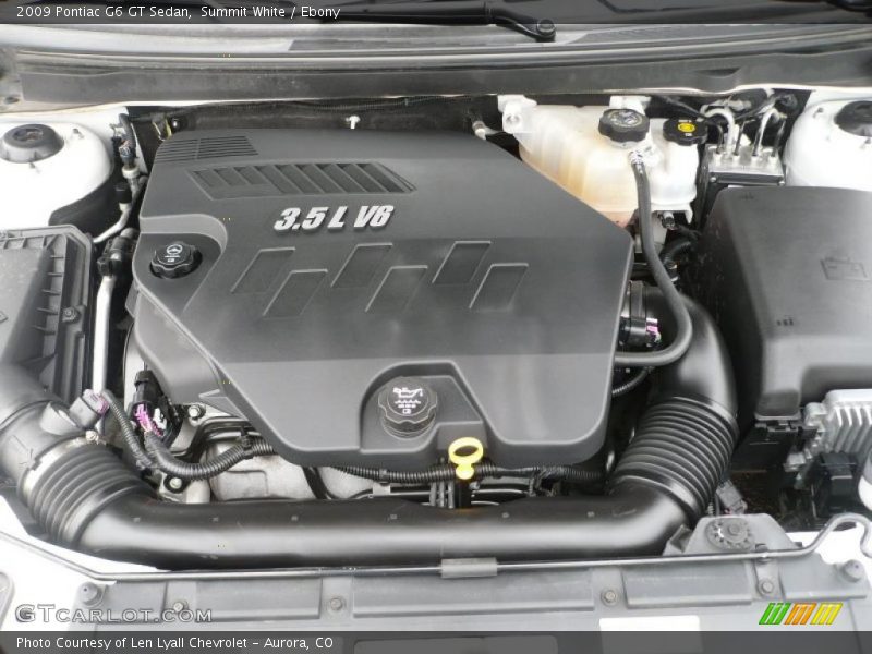 Summit White / Ebony 2009 Pontiac G6 GT Sedan