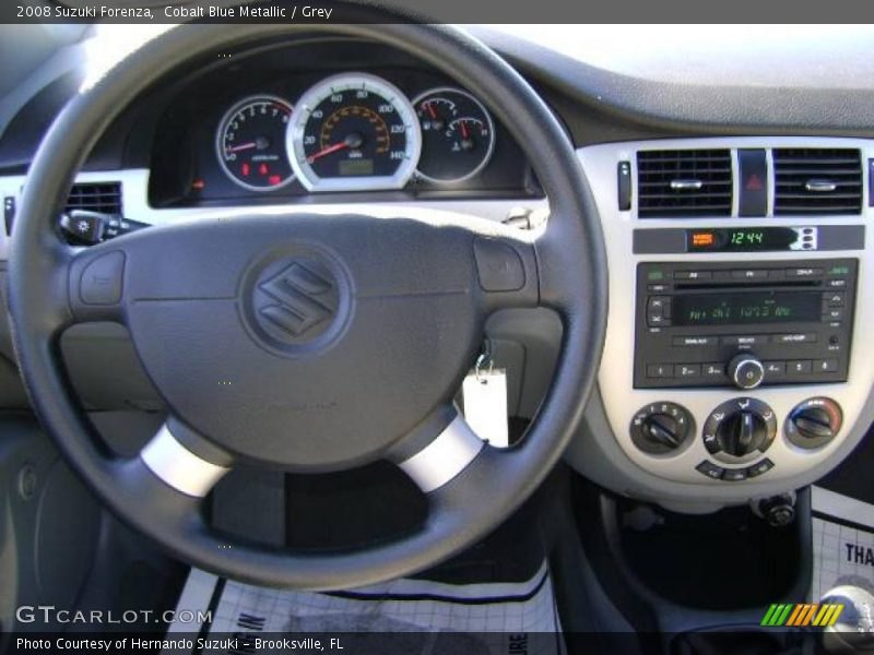 Cobalt Blue Metallic / Grey 2008 Suzuki Forenza