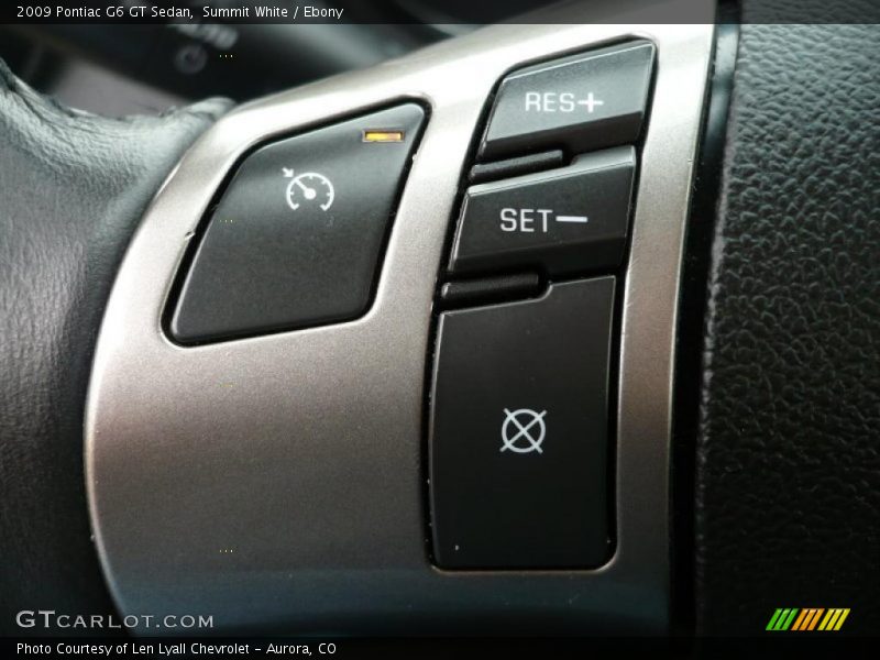 Summit White / Ebony 2009 Pontiac G6 GT Sedan