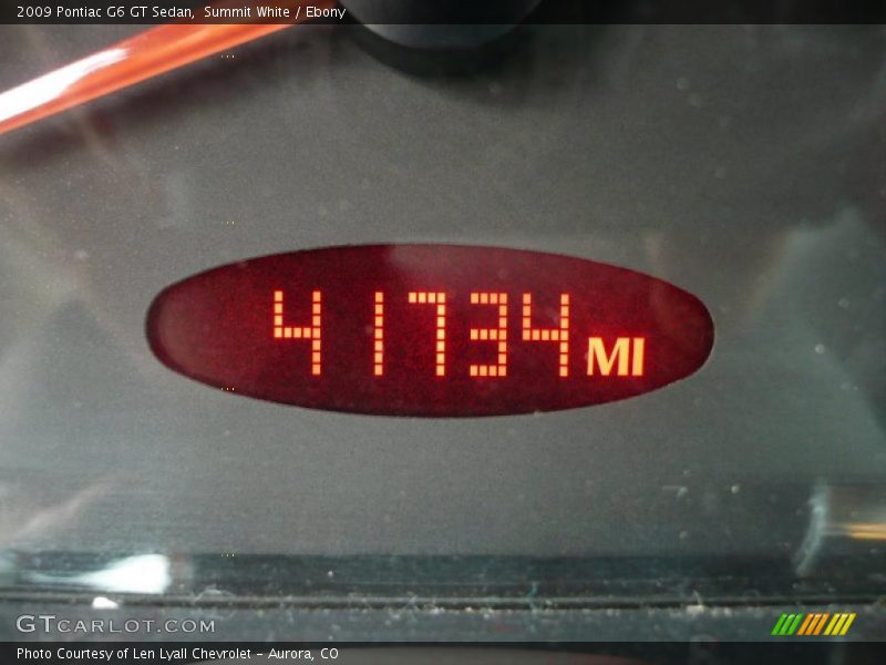 Summit White / Ebony 2009 Pontiac G6 GT Sedan