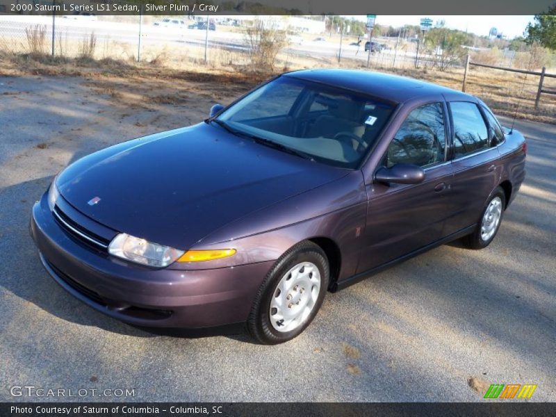 Silver Plum / Gray 2000 Saturn L Series LS1 Sedan