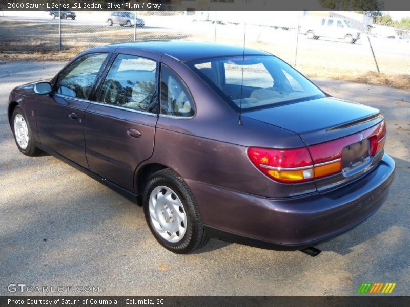 Silver Plum / Gray 2000 Saturn L Series LS1 Sedan