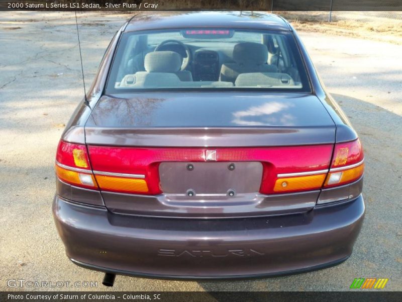Silver Plum / Gray 2000 Saturn L Series LS1 Sedan