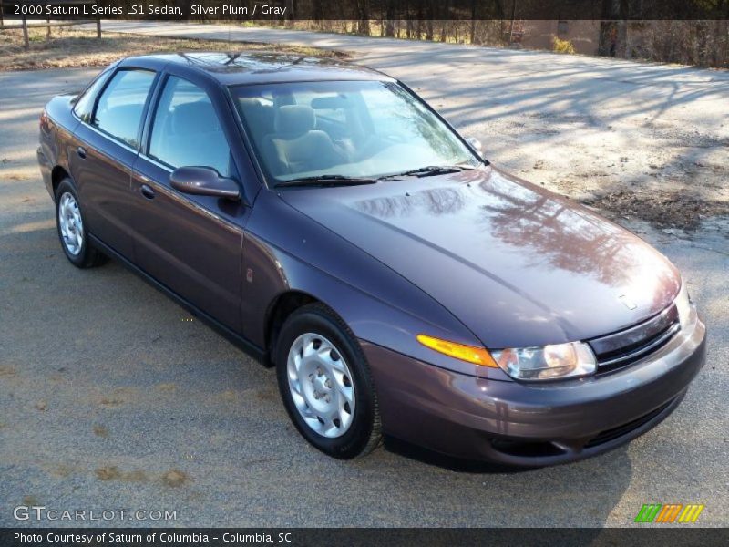 Silver Plum / Gray 2000 Saturn L Series LS1 Sedan