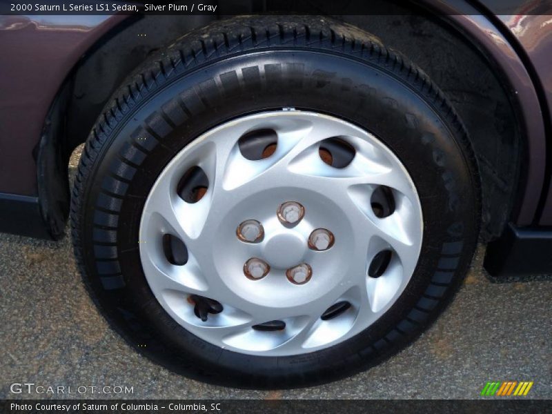 Silver Plum / Gray 2000 Saturn L Series LS1 Sedan