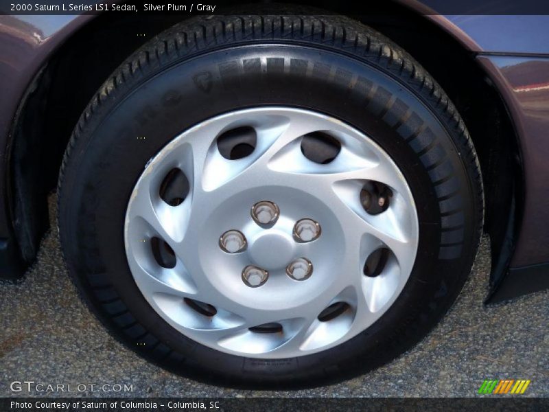 Silver Plum / Gray 2000 Saturn L Series LS1 Sedan