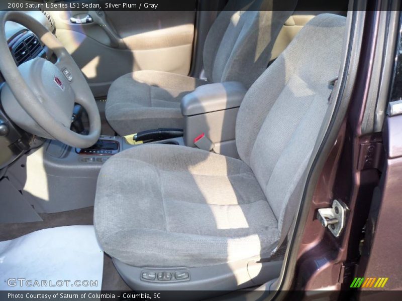 Silver Plum / Gray 2000 Saturn L Series LS1 Sedan