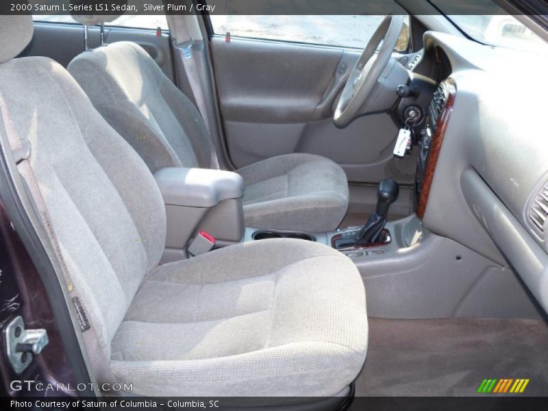 Silver Plum / Gray 2000 Saturn L Series LS1 Sedan
