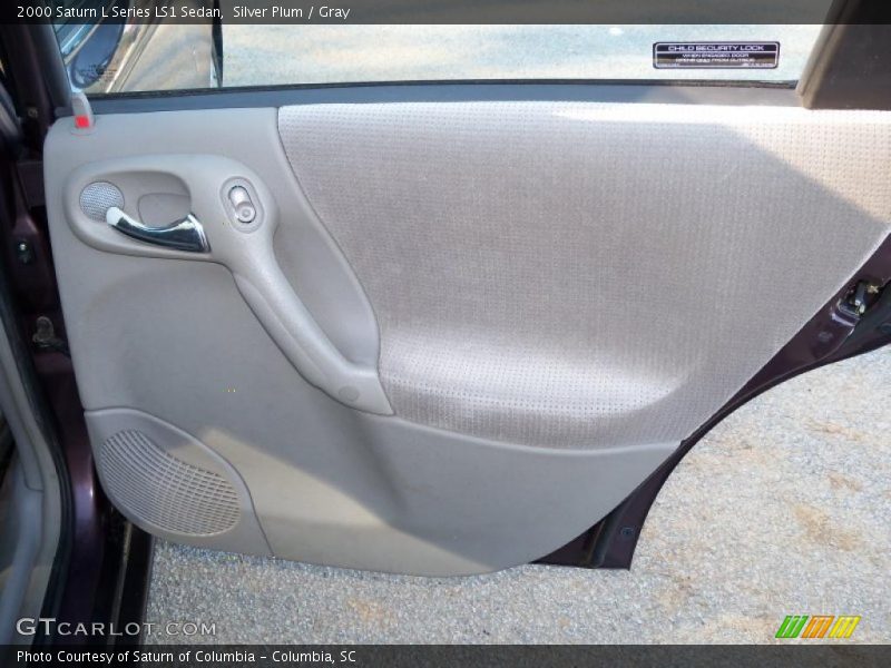 Silver Plum / Gray 2000 Saturn L Series LS1 Sedan