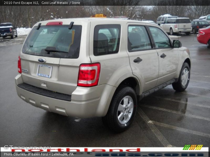 Gold Leaf Metallic / Stone 2010 Ford Escape XLS