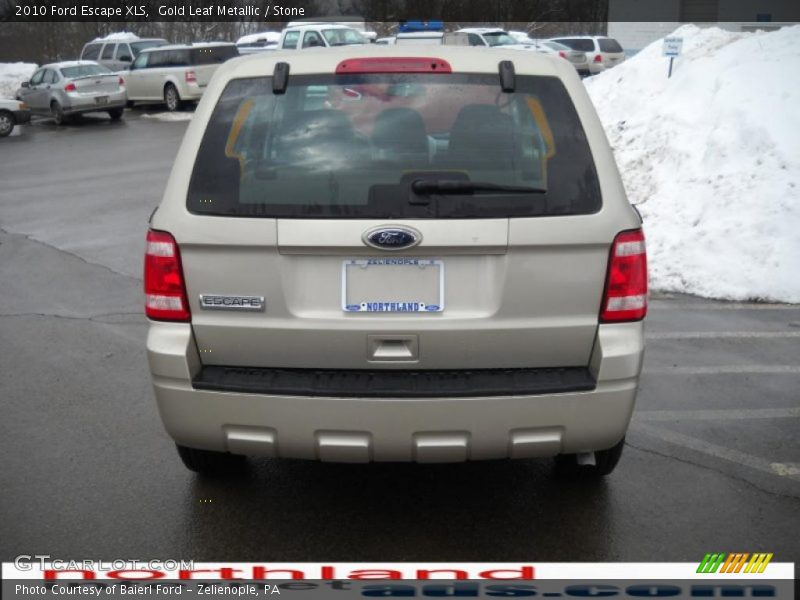 Gold Leaf Metallic / Stone 2010 Ford Escape XLS