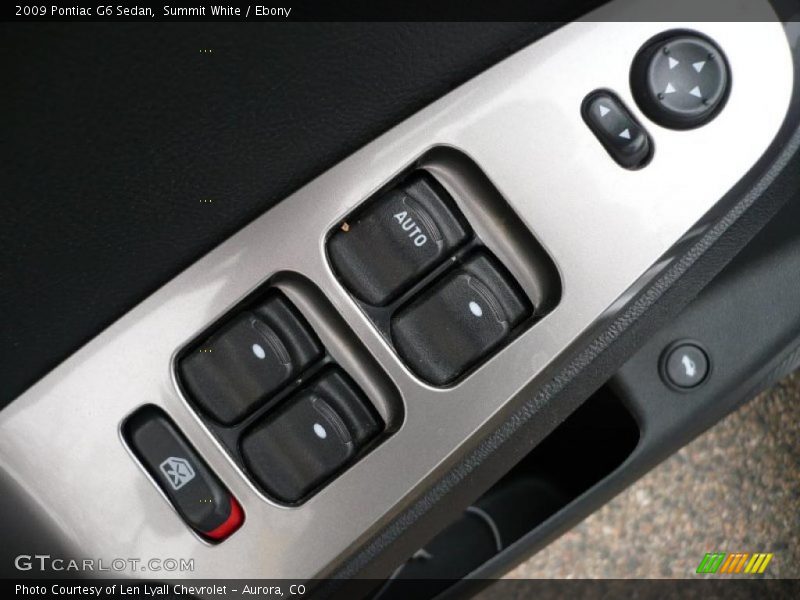 Summit White / Ebony 2009 Pontiac G6 Sedan
